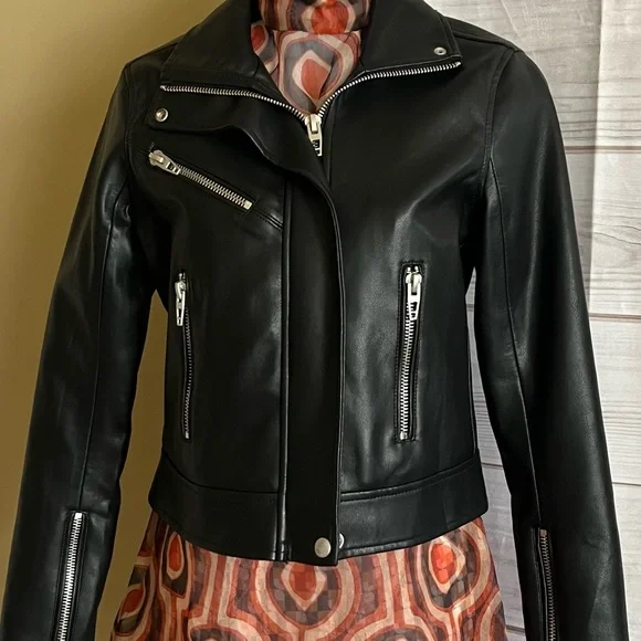 Blank NYC Moto Leather Jacket - Picture 4 of 14